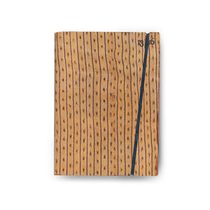 Silk notebook of Museo Vincenzo Vela