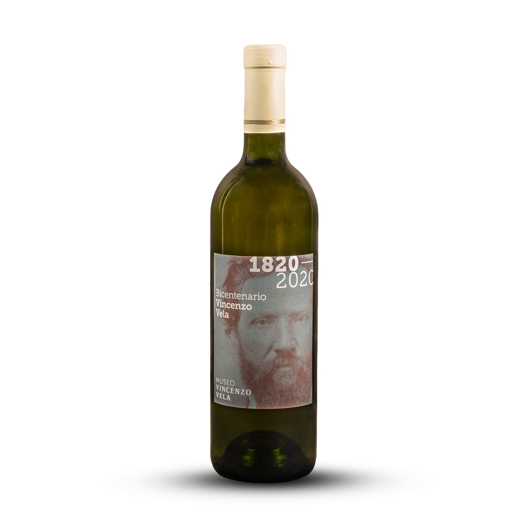 Zweihundertjahrfeier von Vincenzo Vela 1820-2020 Weißwein Ticino DOC 0,75L